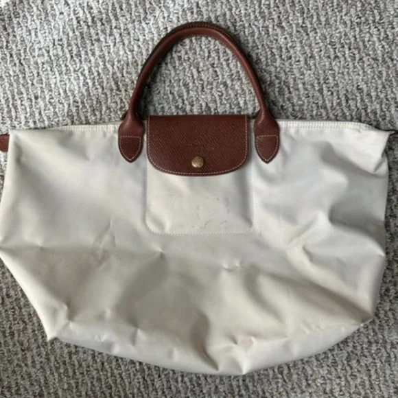 Longchamp Bags Longchamp Le Pliage Original Handbag M Beige